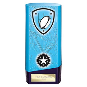 Blue Prime Rugby Trophy 160mm