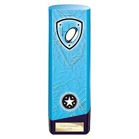 Blue Prime Rugby Trophy 220mm