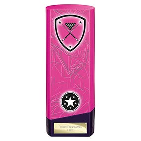 Pink Prime Snooker Pool Trophy 190mm