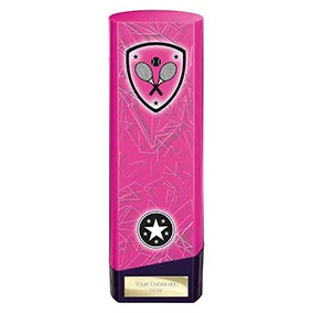 Pink Prime Tennis Trophy 220mm