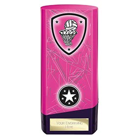 Pink Prime Netball Trophy 160mm