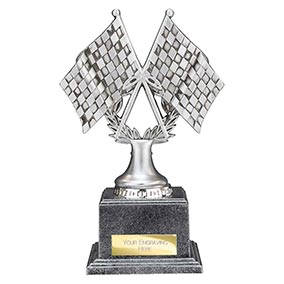 Velocity Chequered Flags Motorsport Trophy 185mm