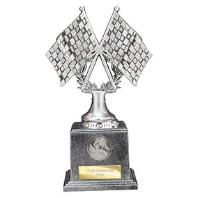 Velocity Chequered Flags Motorsport Trophy 200mm