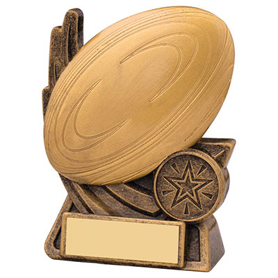 120mm Motion Rugby Award