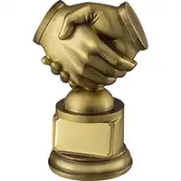 4.75in Handshake Award
