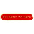 Red Student Council Bar Badge