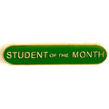 Green Student Of The Month Bar Badge