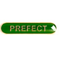 Green Prefect Bar Badge