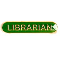 Green Librarian Bar Badge