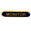 Blue Monitor Bar Badge