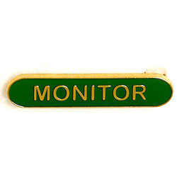 Green Monitor Bar Badge