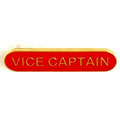 Red Vice Captain Bar Badge