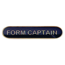 Scholar Bar Badge Form Captain Blue 40mm