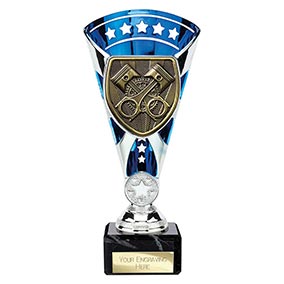 Blue & Silver Cobra Star Motorsport Cup 210mm