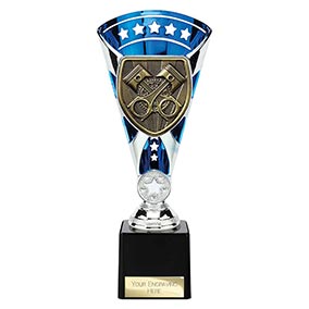 Blue & Silver Cobra Star Motorsport Cup 230mm