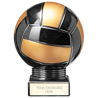 120mm Black Viper Legend Netball Trophy