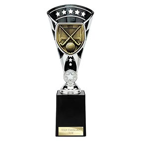 Black & Silver Cobra Star Hockey Cup 250mm