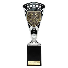 Black & Silver Cobra Star Motorsport Cup 255mm