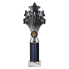 Black Super 5 Star Trophy 290mm Black Super 5 Star Trophy 290mm