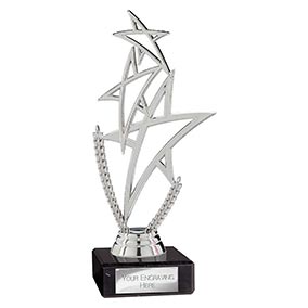 Silver Rising Star Trophy 180mm Silver Rising Star Trophy 180mm