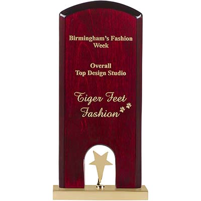 7.25in Gold Star Award