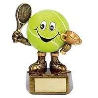 Smiley Tennis Man