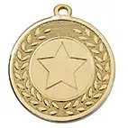 Gold Laurel Star Galaxy Medal 45mm