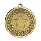 Bronze Laurel Star Galaxy Medal 45mm