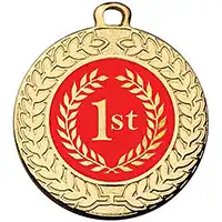 1st Place Gold Medal 40mm