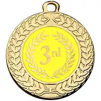 3rd Place Gold Medal 40mm