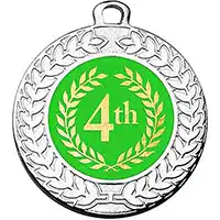 4th Place Silver Medal 40mm