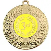 3rd Place Gold Medal 50mm