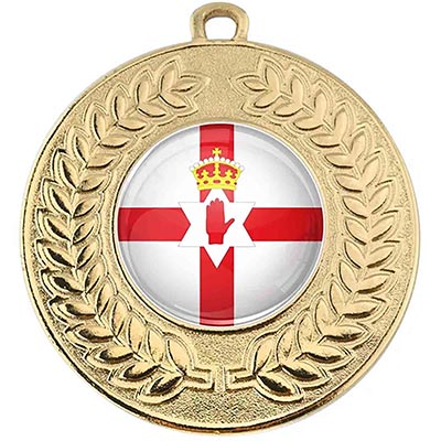 Northern Ireland Gold Medal 50mm