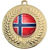 Norway Gold Medal 50mm