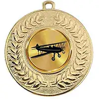 Biplane Gold Medal 50mm