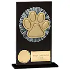 Euphoria Hero Black Glass Dog Agility Award 140mm