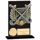 Euphoria Hero Black Glass Hockey Award 125mm