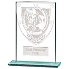 Millenium Glass Equestrian Award 125mm