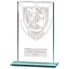 Millenium Glass Equestrian Award 140mm