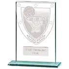 Millenium Glass Netball Award 125mm