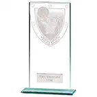 Millenium Glass Netball Award 180mm