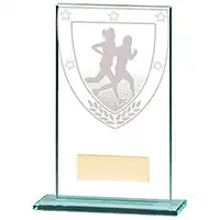 140mm Millenium Glass Running Award