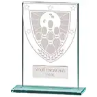 125mm Millenium Glass Ten Pin Award