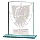 Millenium Glass Martial Arts Award 110mm