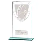 Millenium Glass Martial Arts Award 160mm