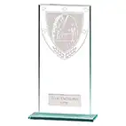 Millenium Glass Martial Arts Award 180mm