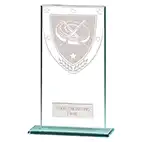 Millenium Glass Clay Pigeon Shooting Award 160mm