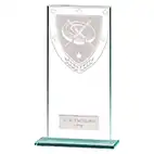 Millenium Glass Clay Pigeon Shooting Award 180mm