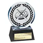 Emperor Crystal Clay Pigeon Shooting Award 125mm