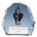 90mm Glass Mystique Boxing Award